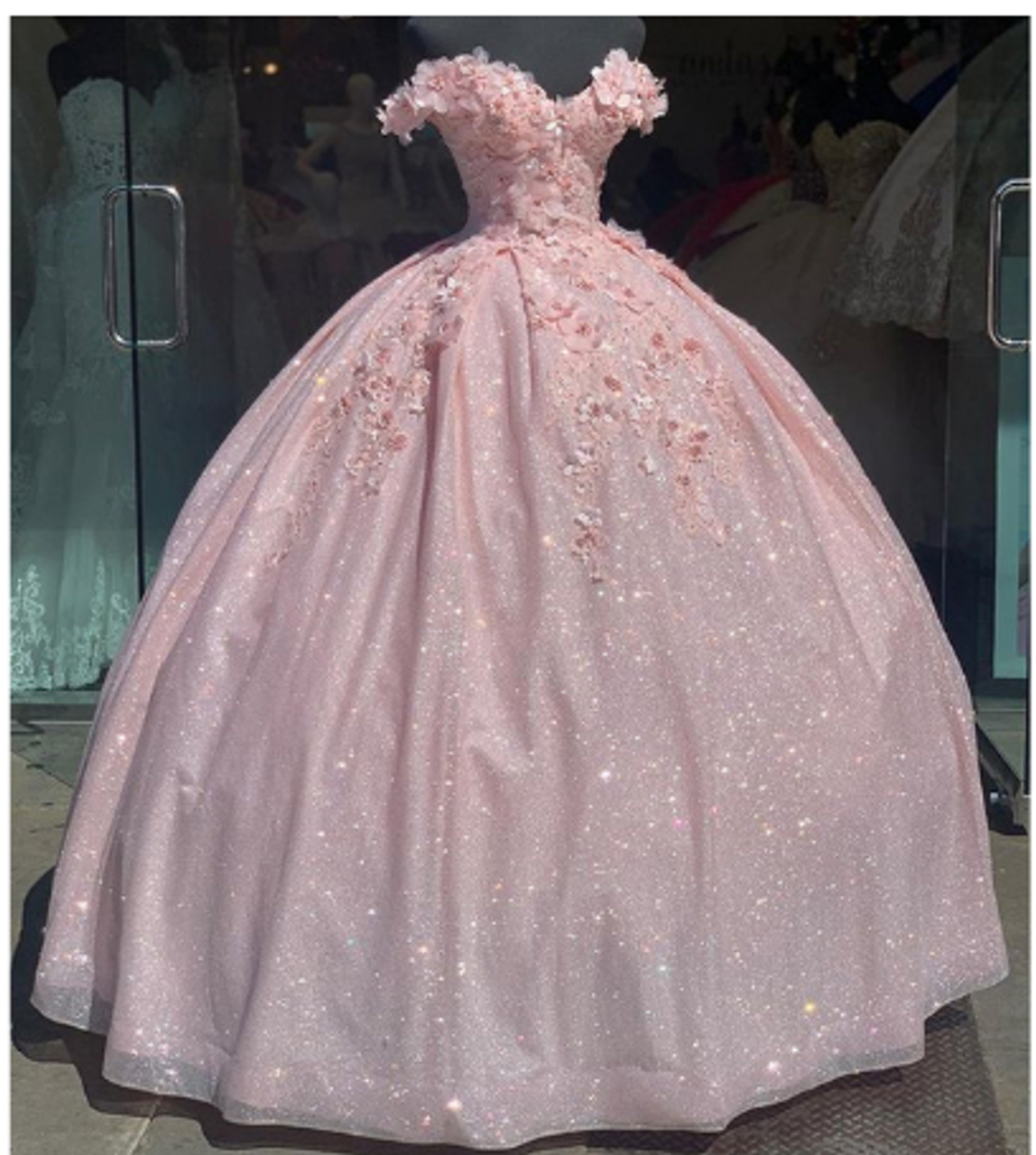 pink quince dress